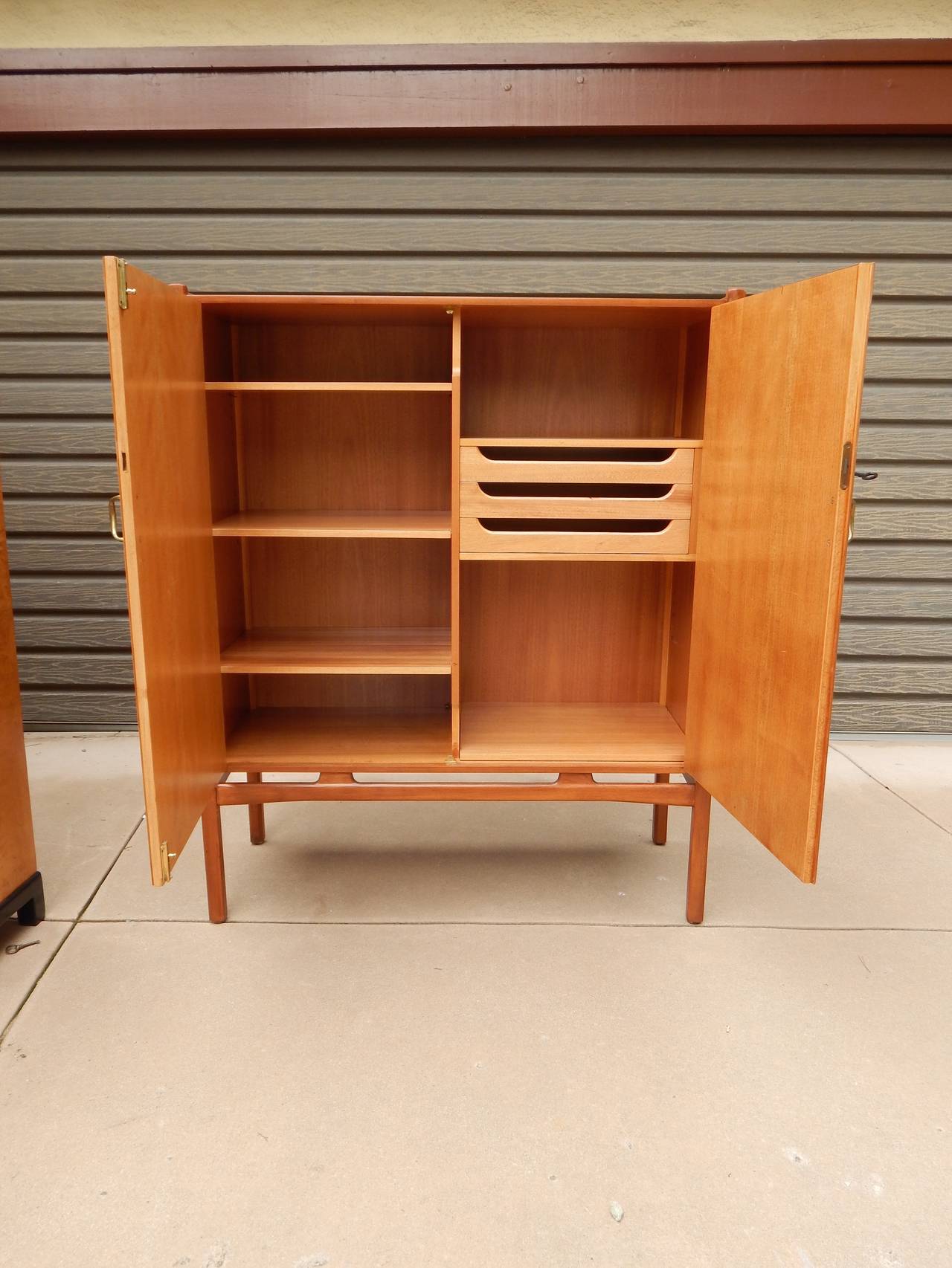 Cabinet by David Rosén for NK Stockholm, circa 1950 In Excellent Condition In Richmond, VA