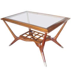 Argentine Mid-Century Americano Funcional "Mesita Bambi" Coffee Table Argentine Mid-Century Americano Funcional "Mesita Bambi" Coffee Table