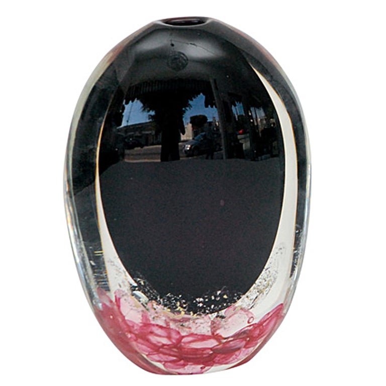 Murano Glass Vase by Seguso Viro