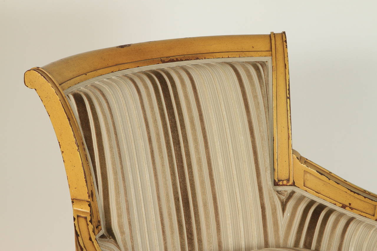 Pair of Bergere Chairs in the Directoire Style 1