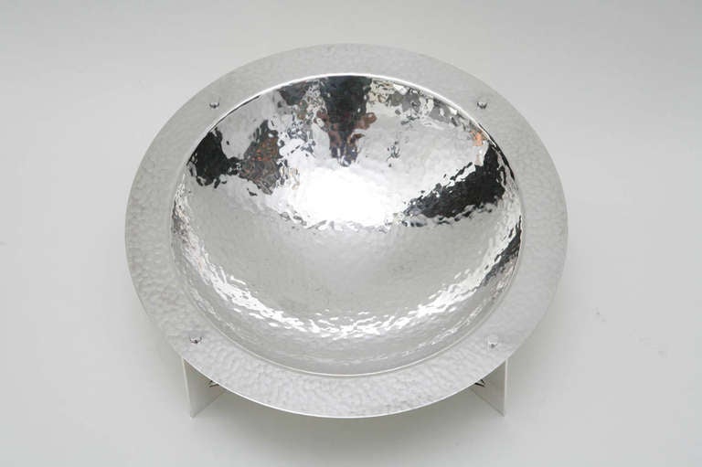 Silver Plate Bowl by Gwathmey Siegel for Swid Powell 2