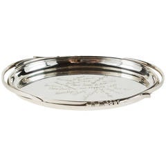 Alphonse La Paglia Sterling Silver Tray 2