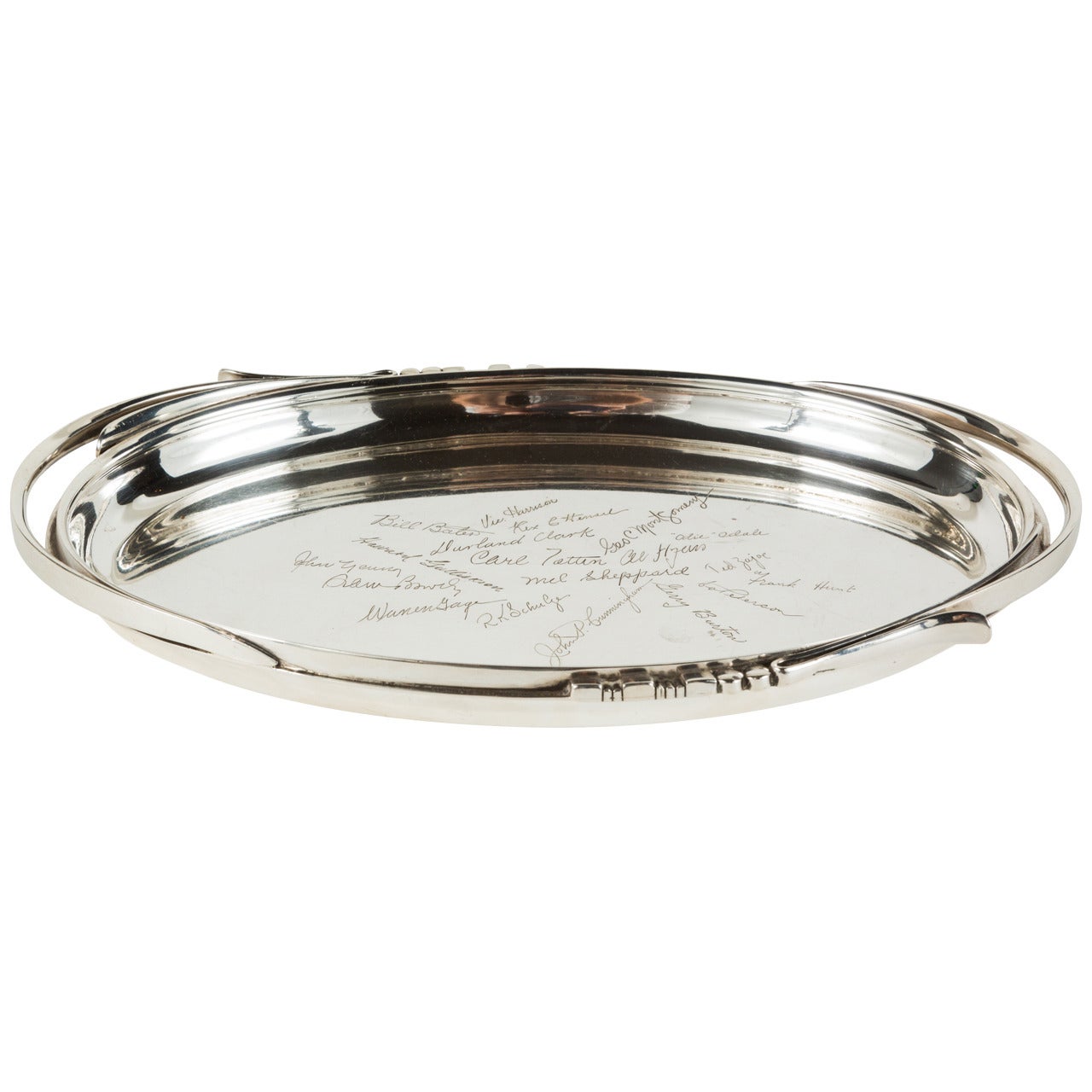 Alphonse La Paglia Sterling Silver Tray