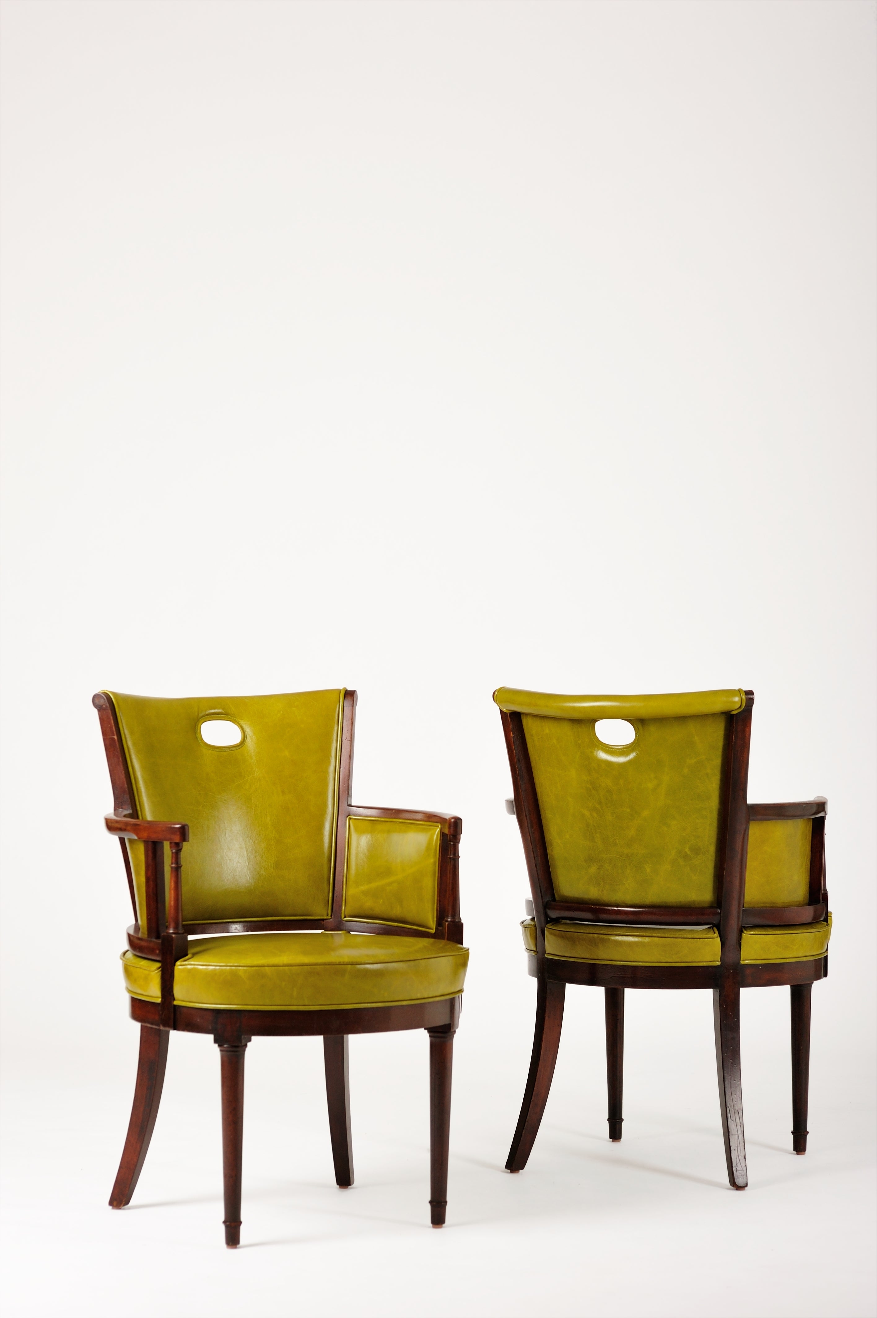 Pair of Armchairs by Samuel Marx 