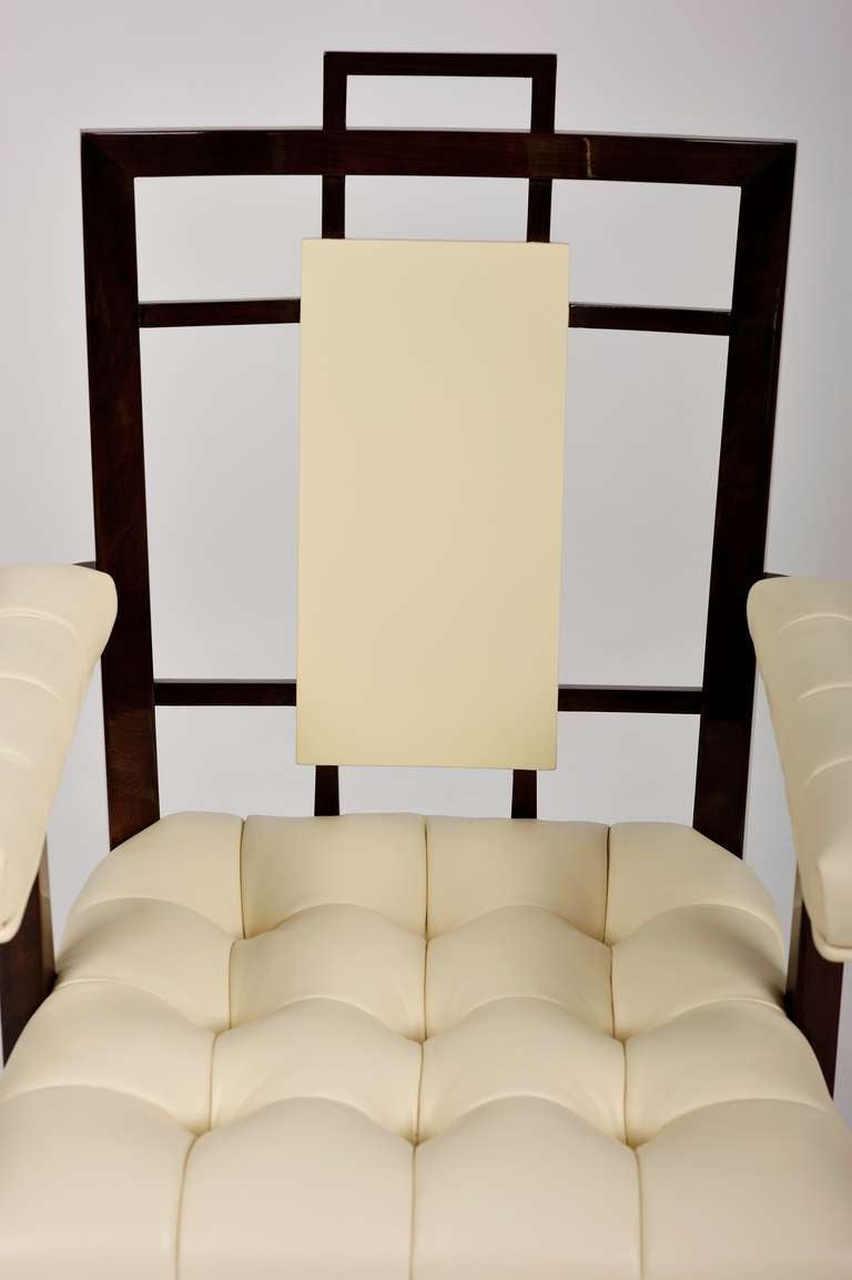 Set of 10 Superb and Rare Dining Chairs by William Haines 3