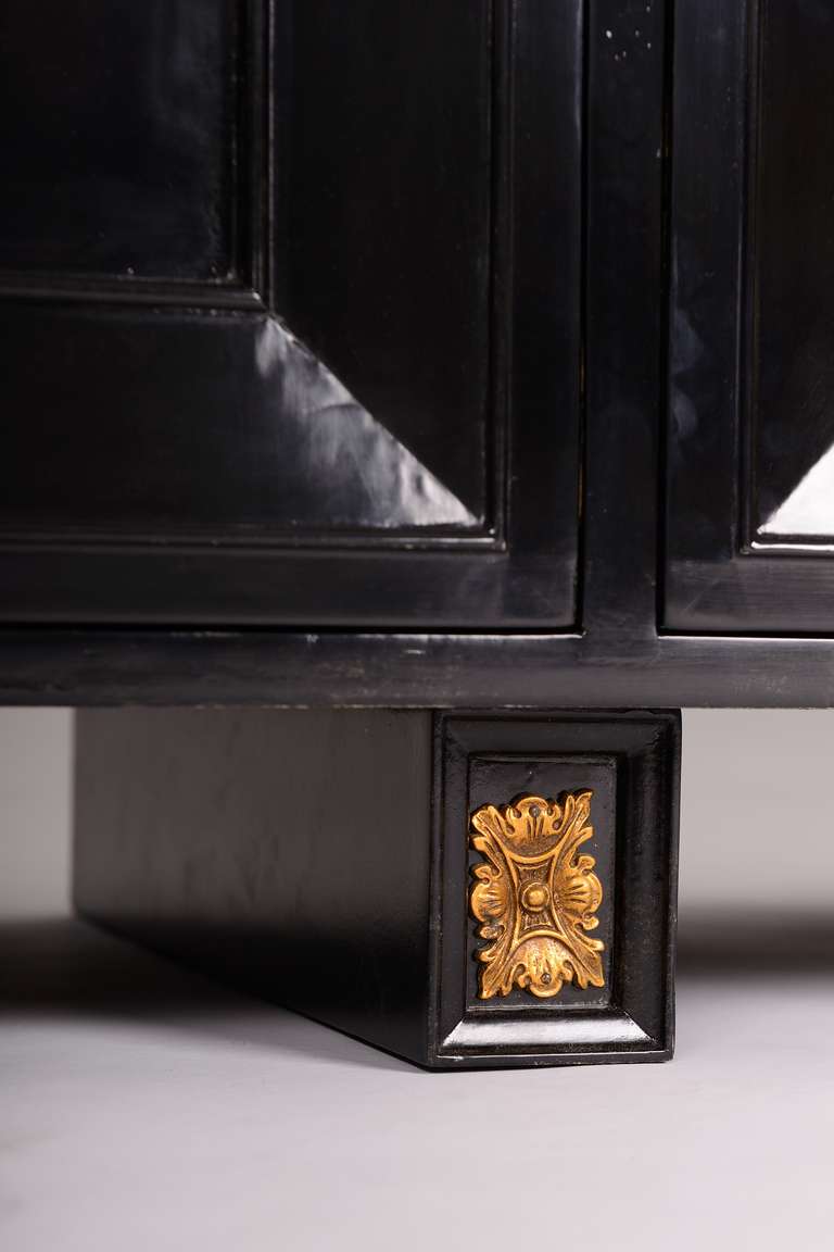 Mid-20th Century Long Lacquered Low Cabinet by William Haines