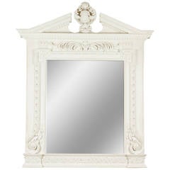 Vintage Impressive Scale Georgian Style Mirror