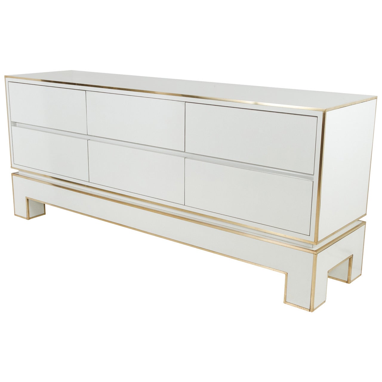 Moderne French Large Chest of Drawers by Alain Delon for Maison Jansen