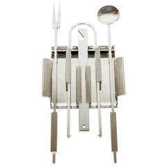 Elegant Silver Plate Bar Set