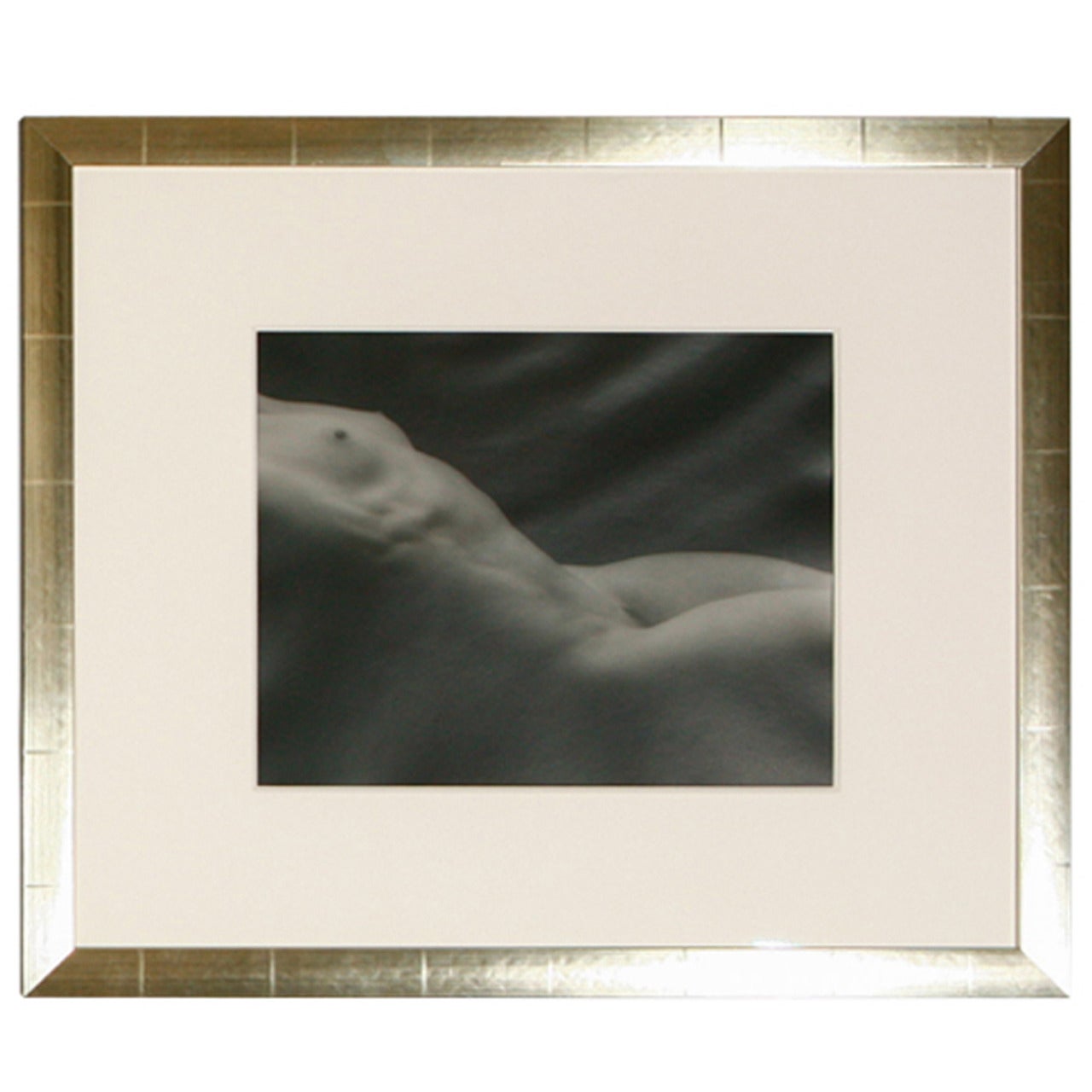Black & White Silver Print of a Nude For Sale