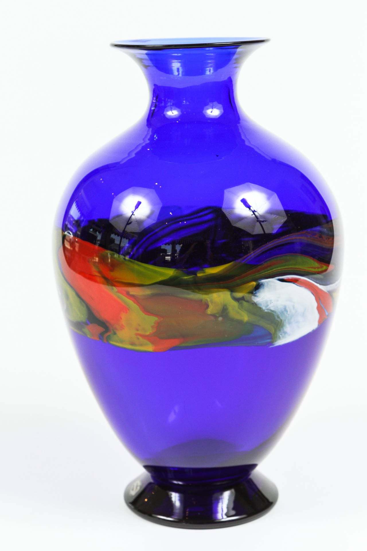 Italian Seguso Vase by Gianni Versace