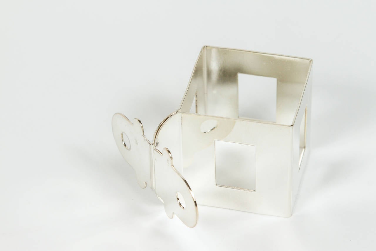 Post-Modern Set of Eight Memphis Group Napkin Rings by Nathalie Du Pasquier and Ajumi Han