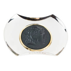 Sterling and Vermeil Alexander the Great Dish by Bulgari