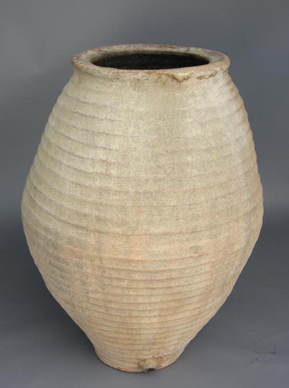 19th century terracotta jar from Spain.