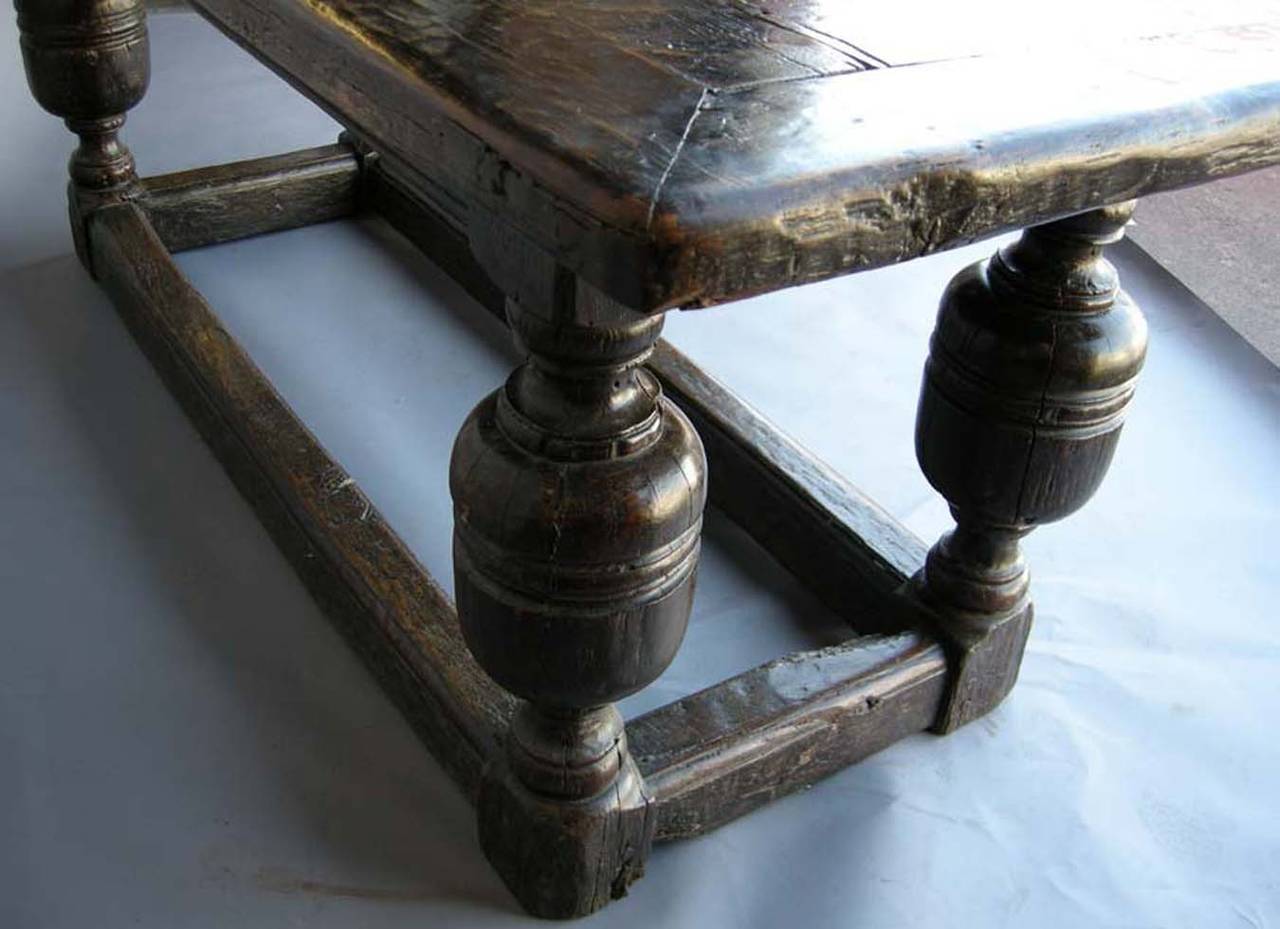 Wood Baroque Table