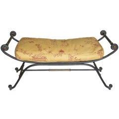 Vintage Iron Bench