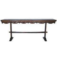 Vintage Guatemalan Console Table