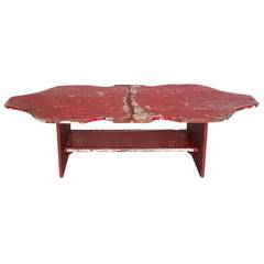 Painted Wing Low Table