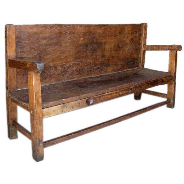 19th Century Rustic Bench