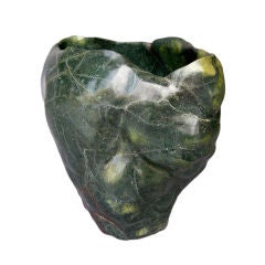 Vintage Large Scale Jade Vase