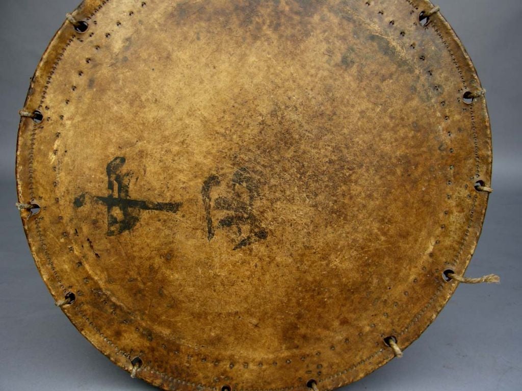 Antique Japanese Drum 5