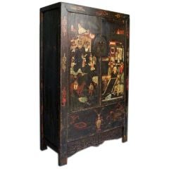 Ching Dynasty Armoire - One of a Pair