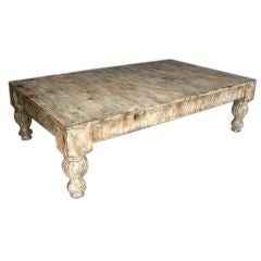White Washed Coffee Table