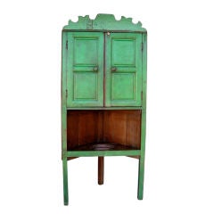 Honduran Corner Cabinet