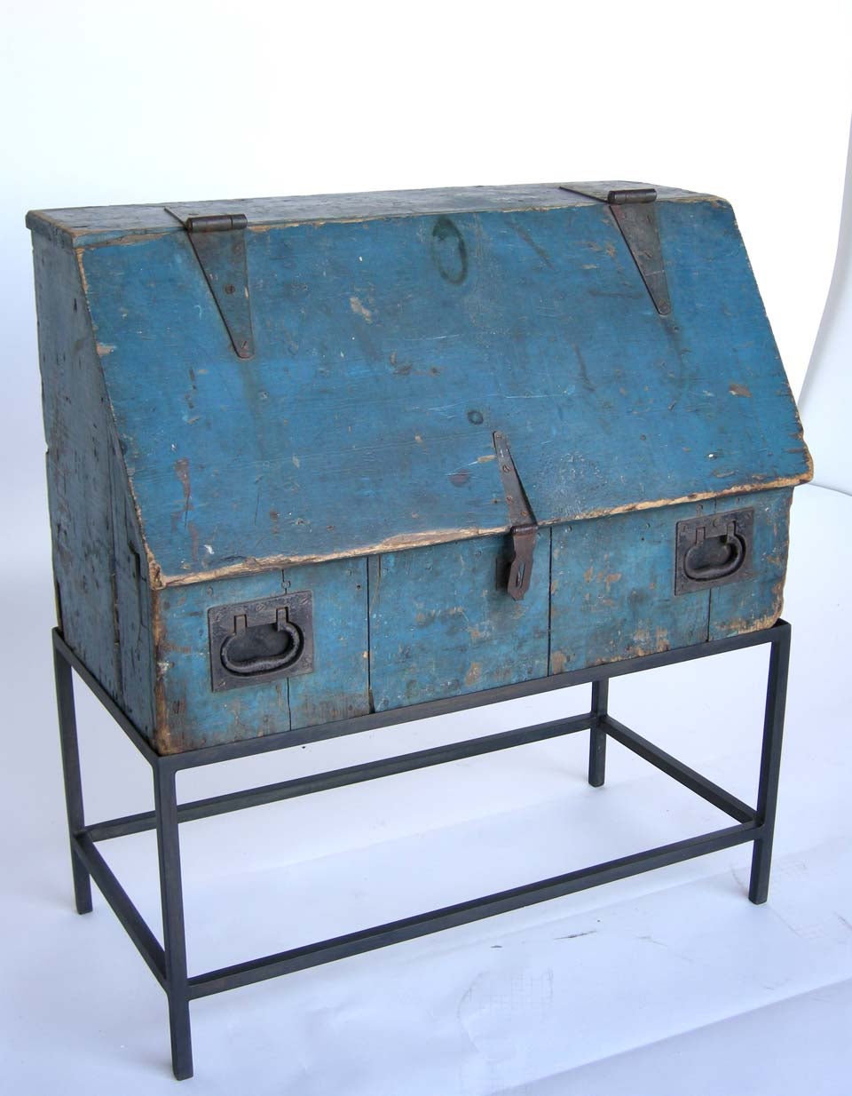 Primitive Painted Tool Chest