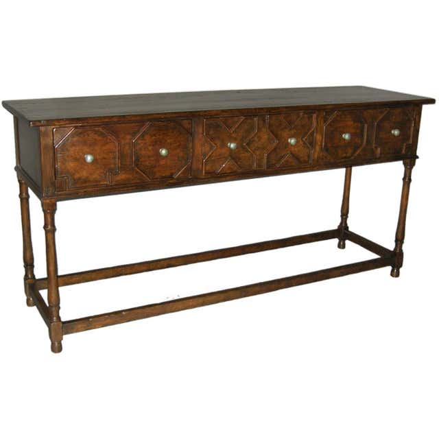 Geometric Console at 1stDibs