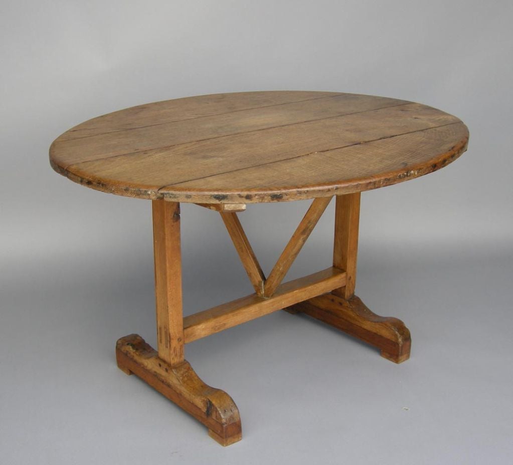 19th Century French Harvest Table