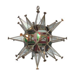 Antique Spanish Star Lantern