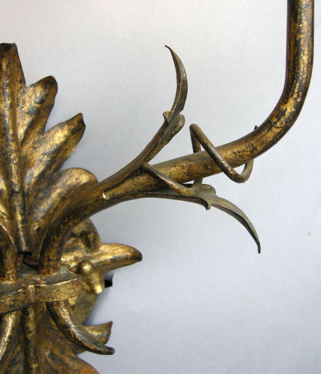 Antique Spanish wall sconces at 1stdibs