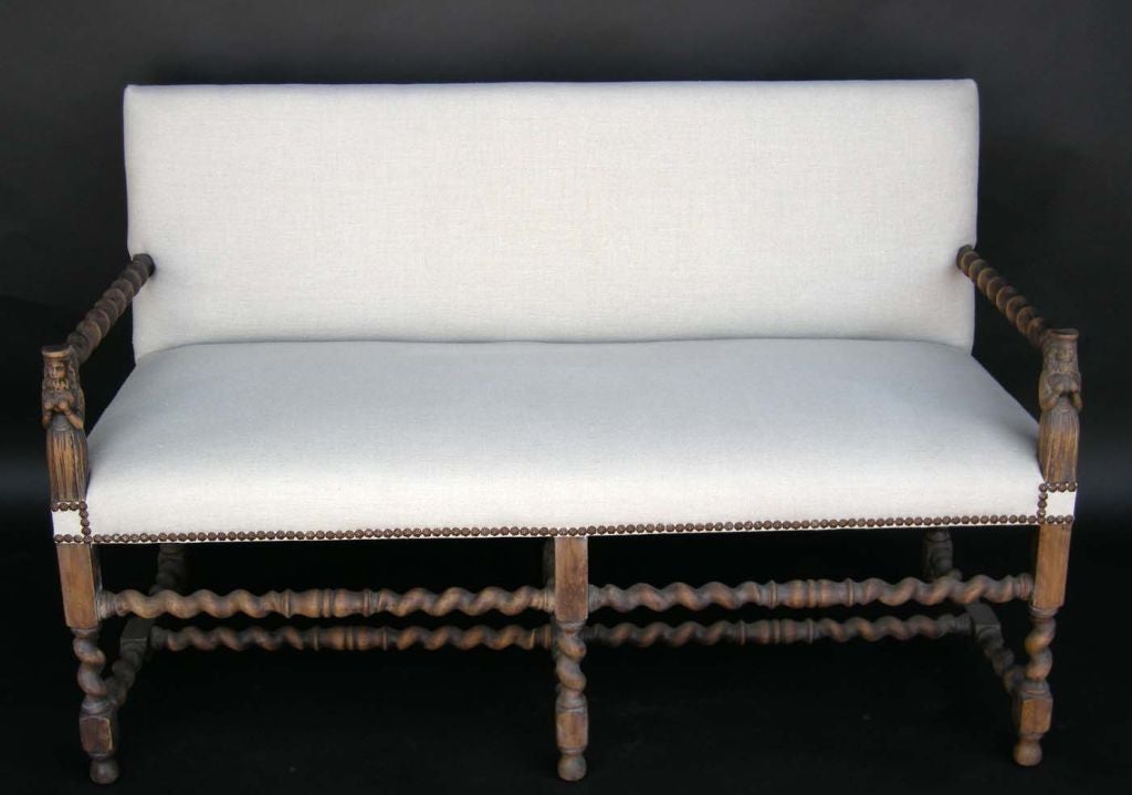 Spanish Revival Bench