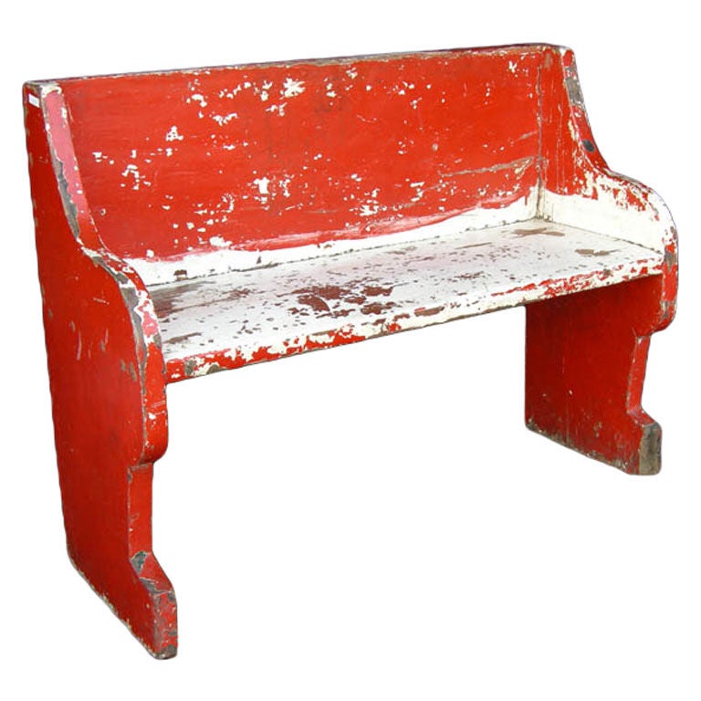 Red Bench