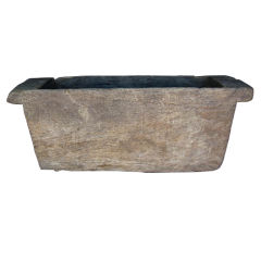 Antique Early 19th Century Wooden Trough