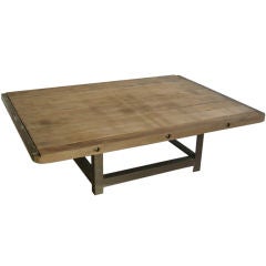 Antique French Oak Coffee Table