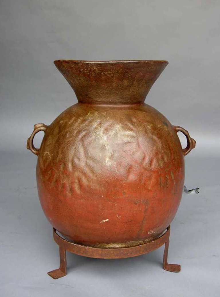 antique ceramic pot