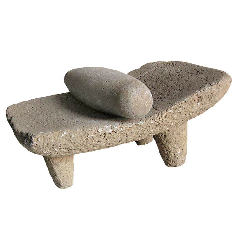 Two piece 19th Century Grinding Stone/Matate