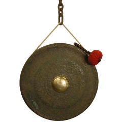 Vintage Very Large Temple Gong