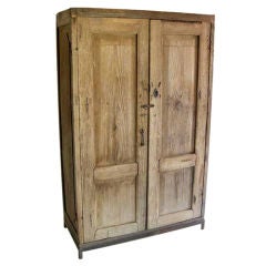 Antique Colonial Door Armoire