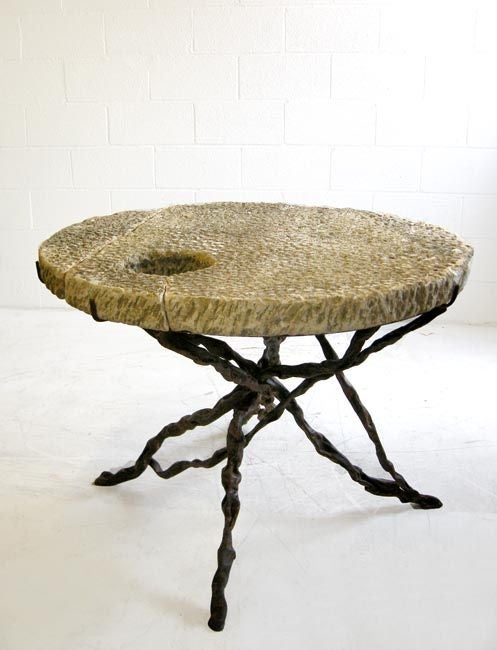 Mill Stone Table