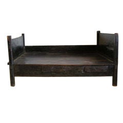 Antique Primitive Guatemalan Daybed