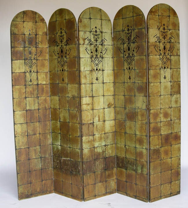 Gold leaf Screen