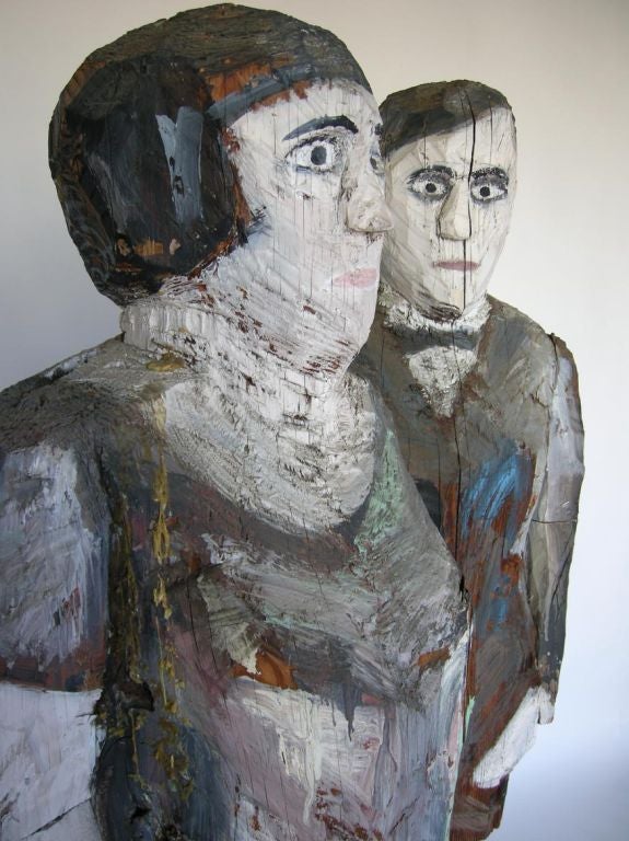 American Pair of Jim Lawrence Sculptures