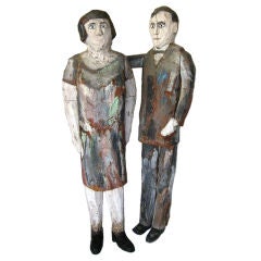 Pair of Jim Lawrence Sculptures
