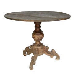 19th c. Pedestal Table