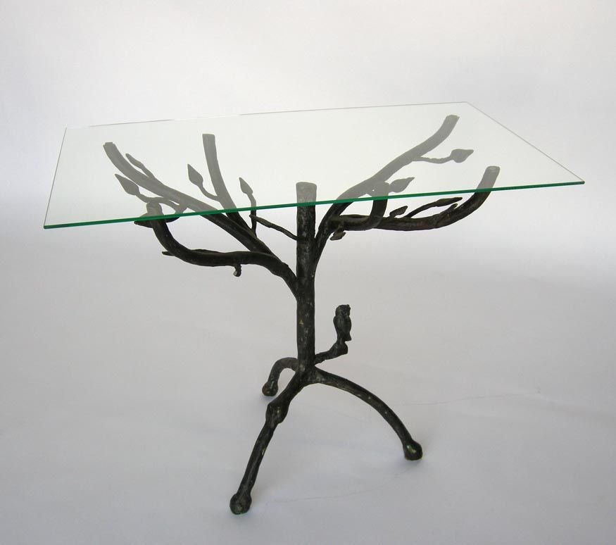 American Cast Iron Branch Side Table