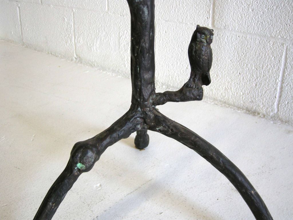 Cast Iron Branch Side Table 1