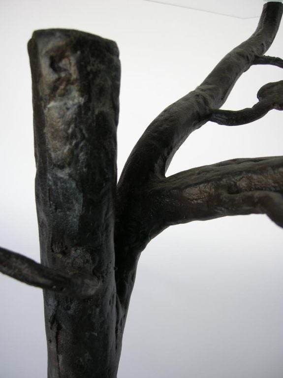 Cast Iron Branch Side Table 2